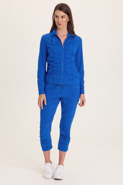 Momentum Whisper Stretch Ruched Active Jacket