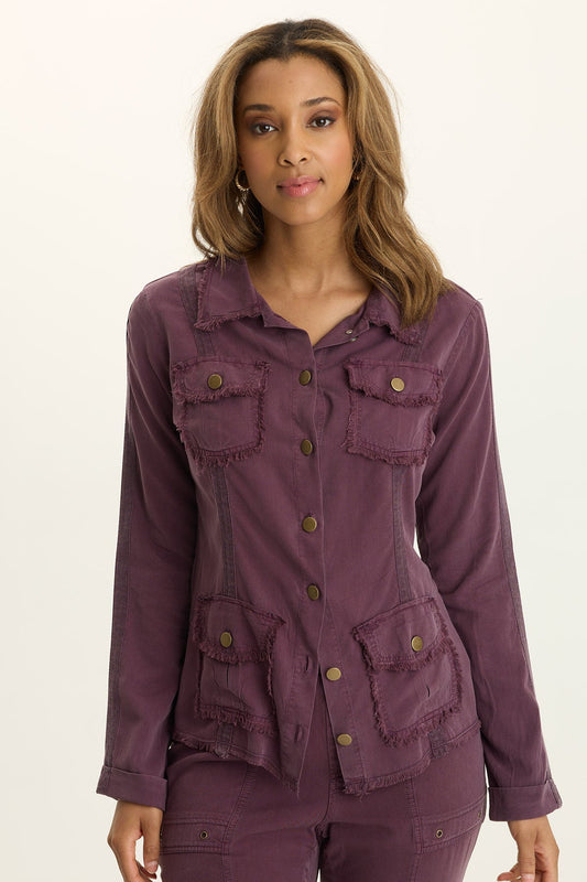 Twill Safari 4-Pocket Twill Jacket