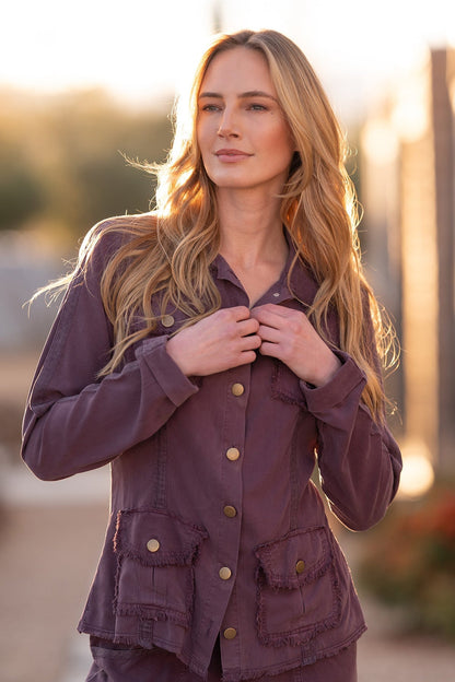 Twill Safari 4-Pocket Twill Jacket