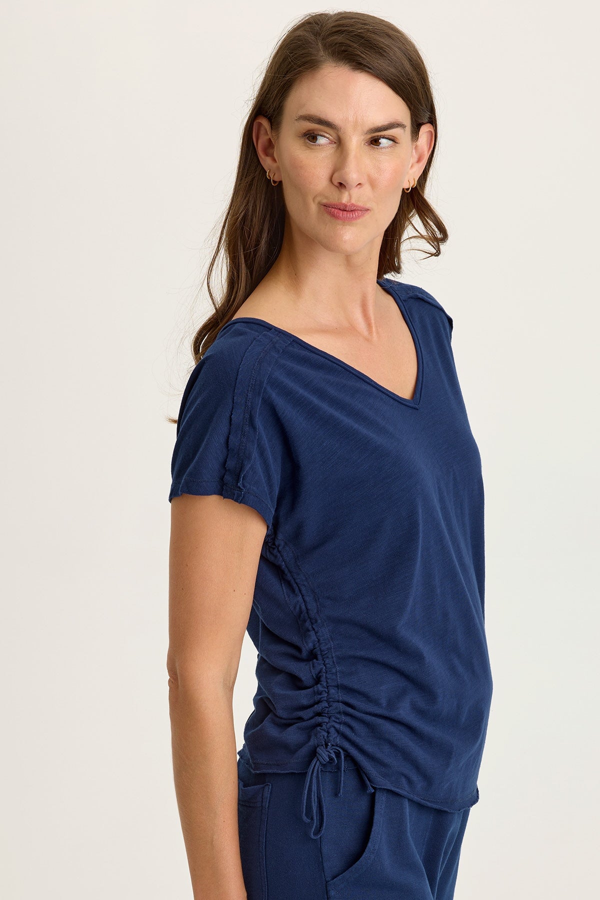 Diggory Jersey Cinchable Dolman Tee