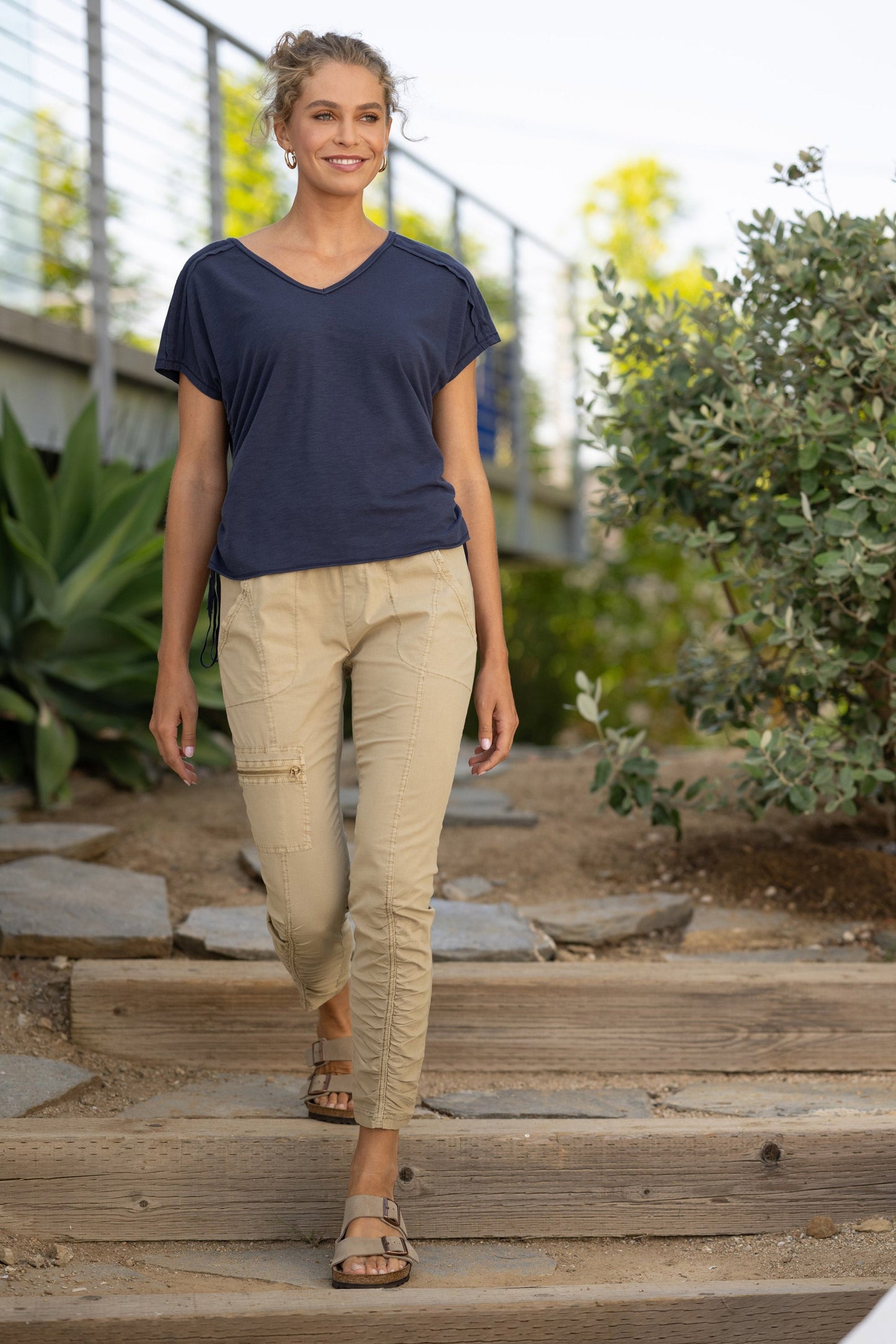 Diggory Jersey Cinchable Dolman Tee