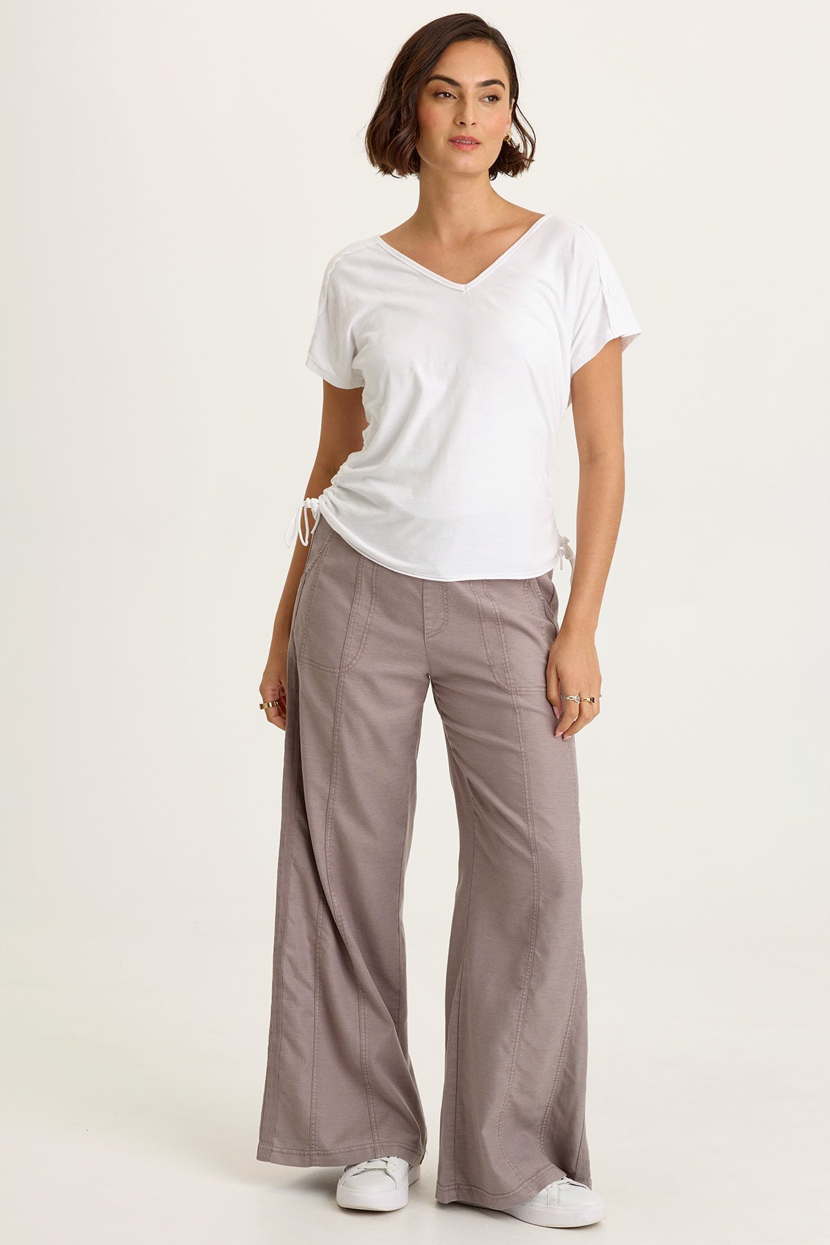 Geraldine Twill Double Seam Pant