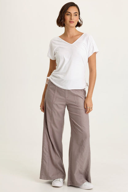 Geraldine Twill Double Seam Pant