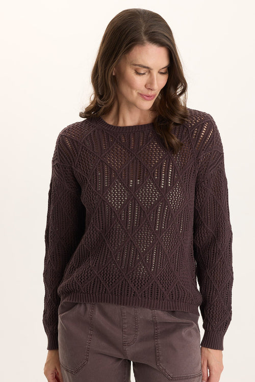 Rothwell Cotton Knit Relaxed-Fit Sweater Top