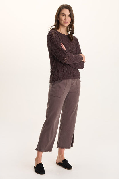Rothwell Cotton Knit Relaxed-Fit Sweater Top