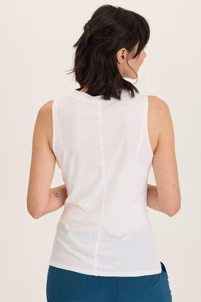 Lunell Jersey Boat Neck Tank