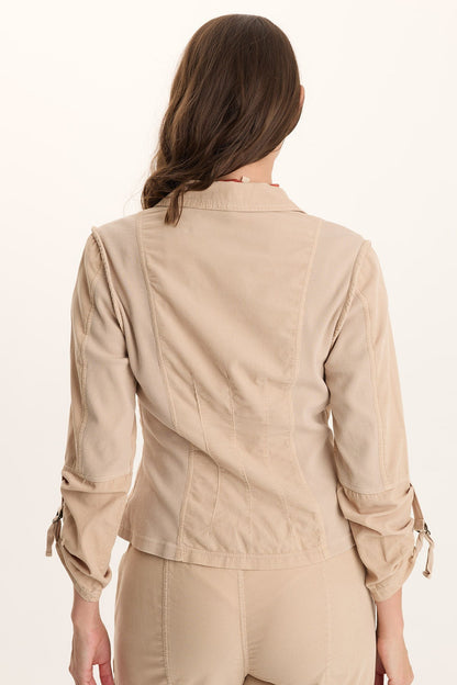 Eino Corduroy Fitted Blazer Jacket