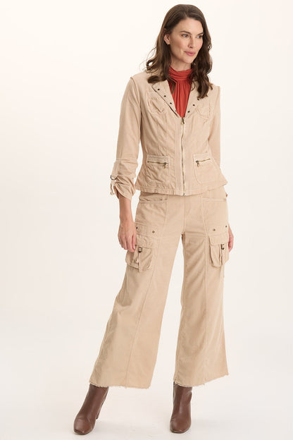 Eino Corduroy Fitted Blazer Jacket