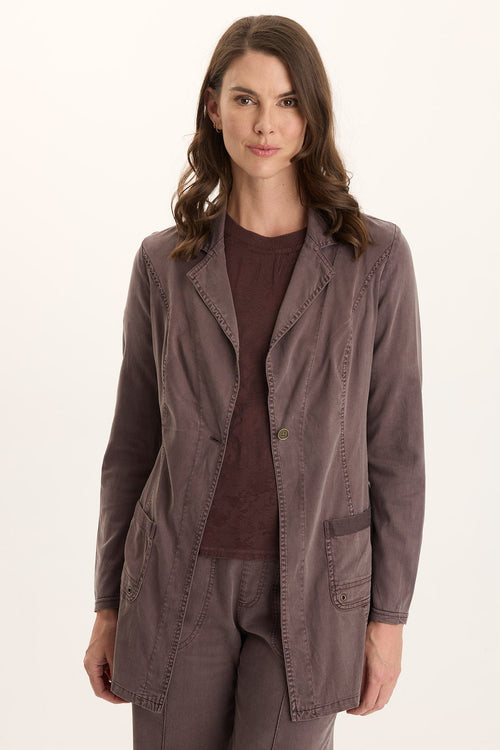 Lainey Longline Tencel Blazer