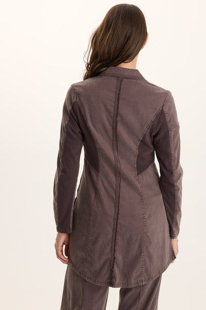 Lainey Longline Tencel Blazer