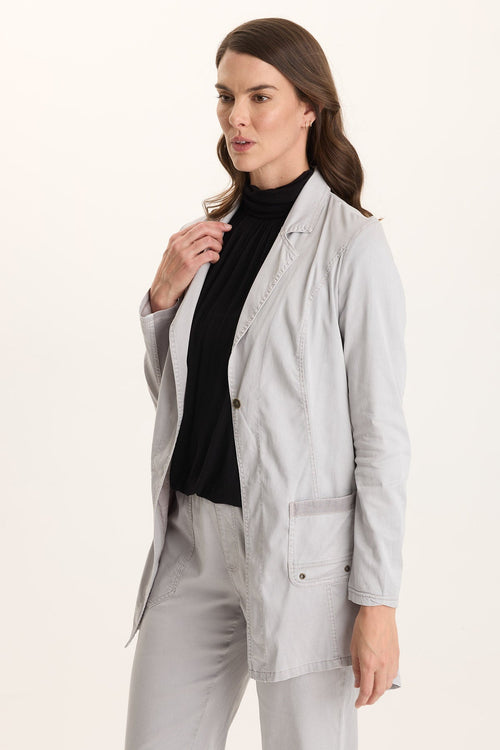 Lainey Longline Tencel Blazer