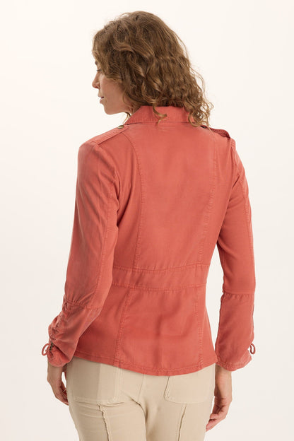 Jesper Soft Twill Utility Jacket