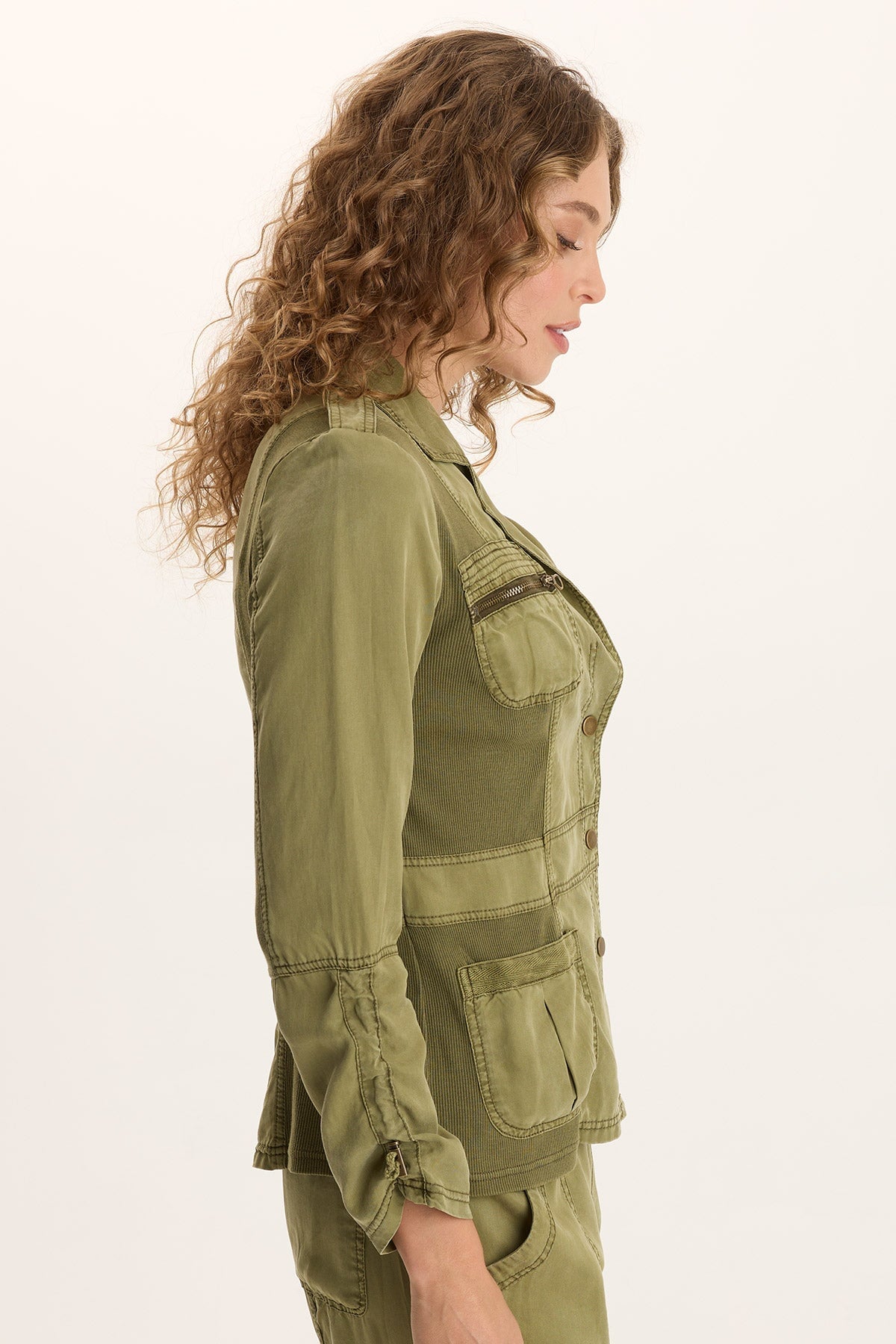 Jesper Soft Twill Utility Jacket