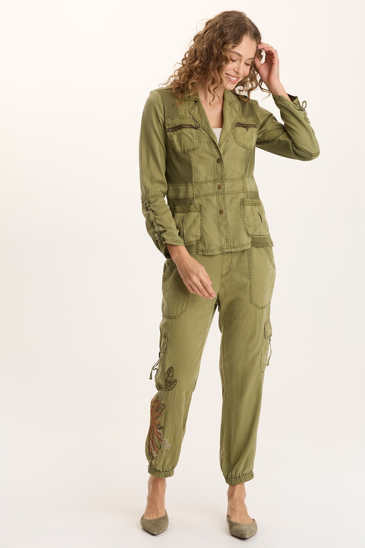Jesper Soft Twill Utility Jacket