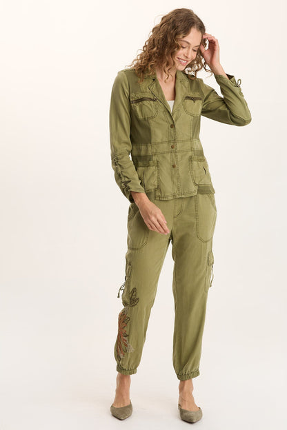 Jesper Soft Twill Utility Jacket