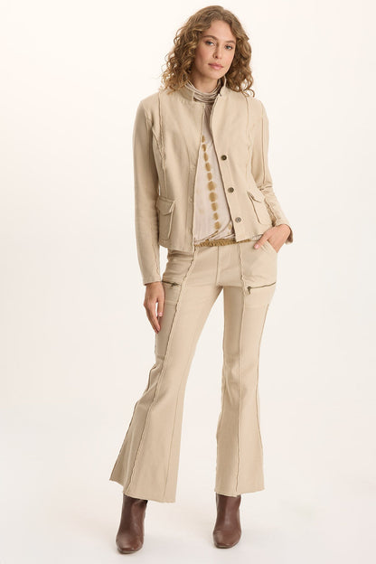 Dunne Twill Knit Stretch Blazer