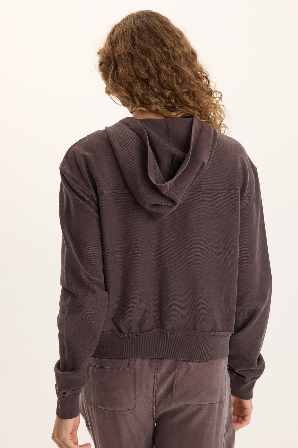 Balfore Twill Knit Hooded Bomber