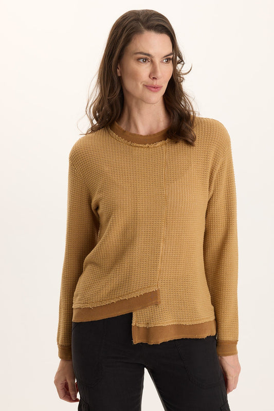 Alvis Thermal Asymmetrical Long-Sleeve Top