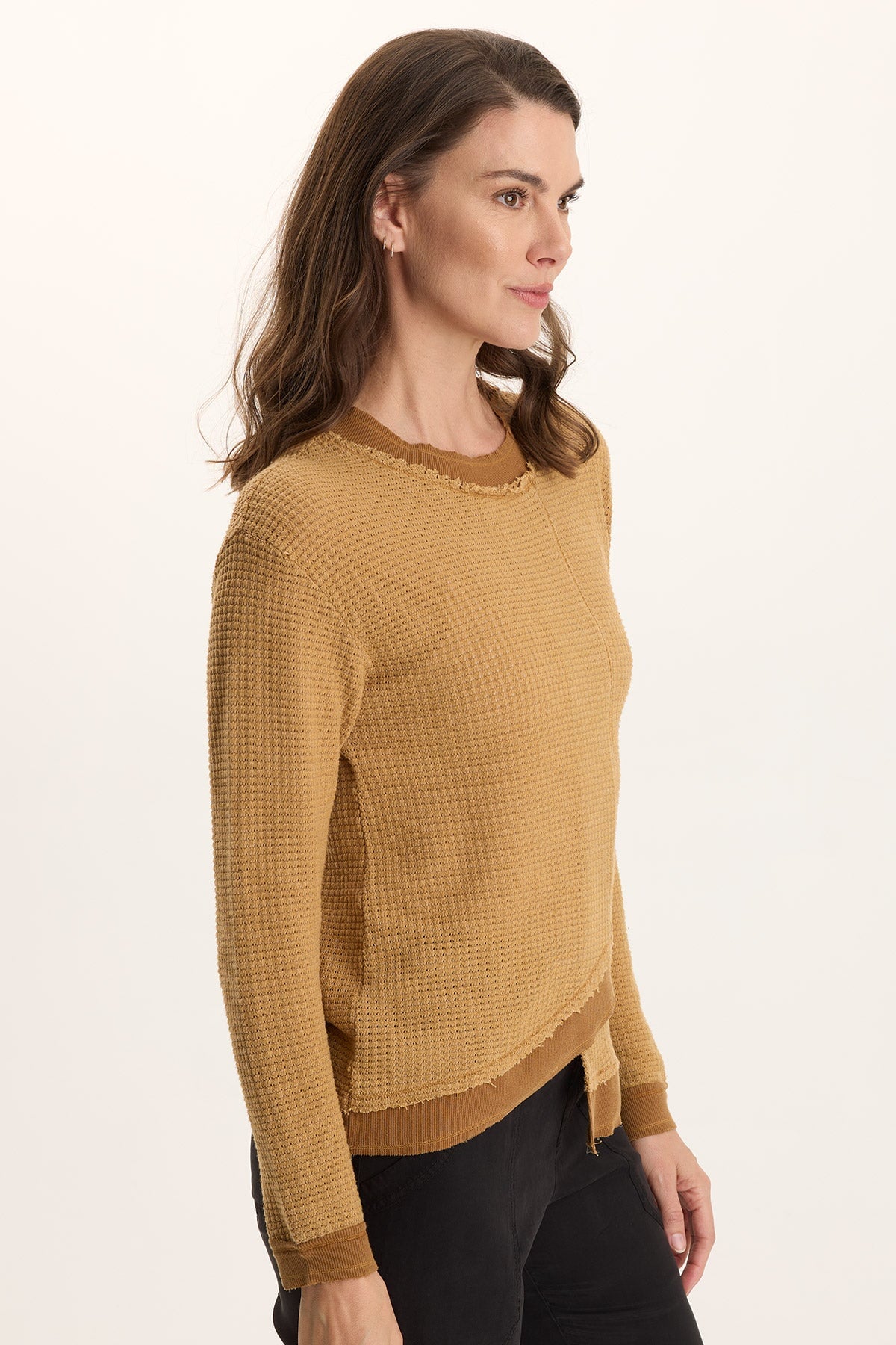 Alvis Thermal Asymmetrical Long-Sleeve Top