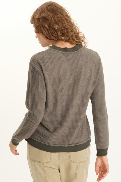 Alvis Thermal Asymmetrical Long-Sleeve Top