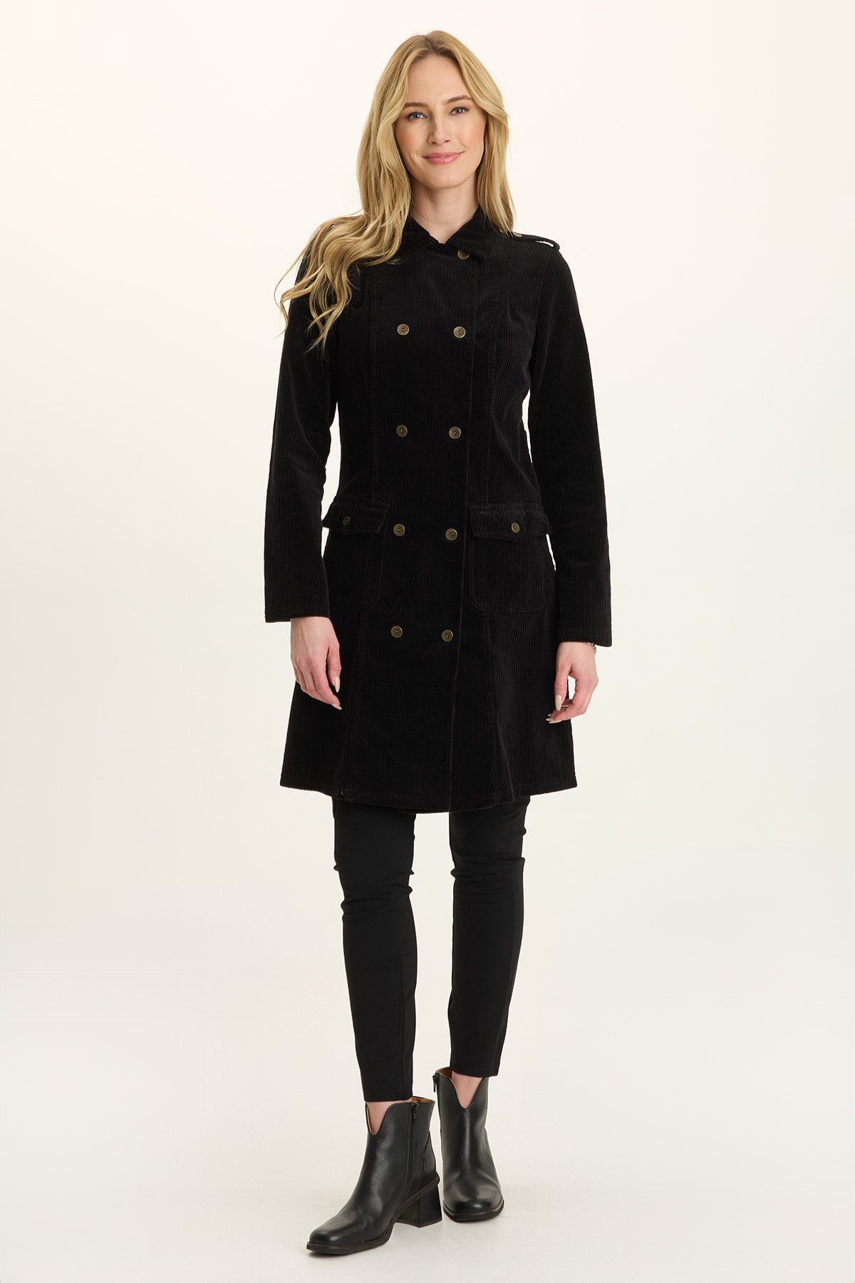 Risto Corduroy Trench Coat