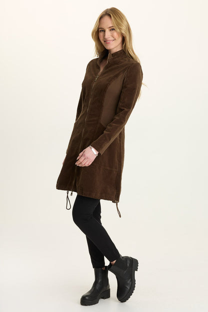 Uzma Corduroy Jacket-Dress