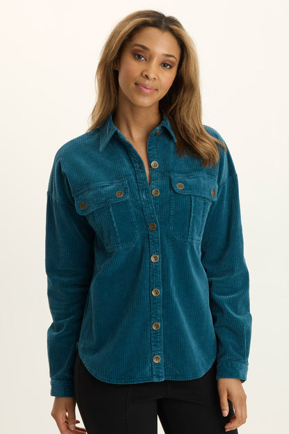 Smithson Corduroy Relaxed-Fit Shacket