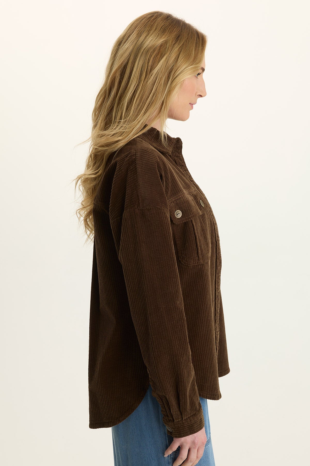 Smithson Corduroy Relaxed-Fit Shacket