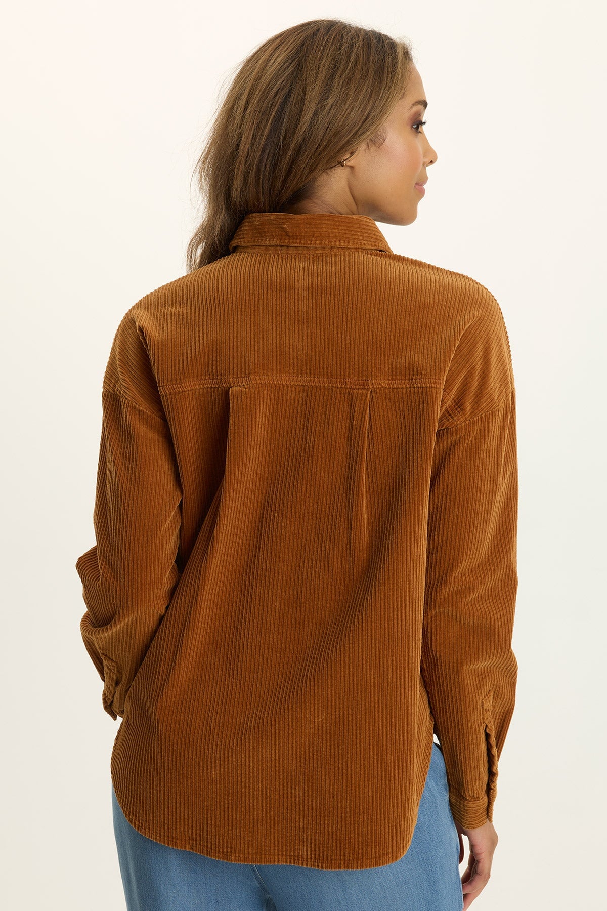 Smithson Corduroy Relaxed-Fit Shacket