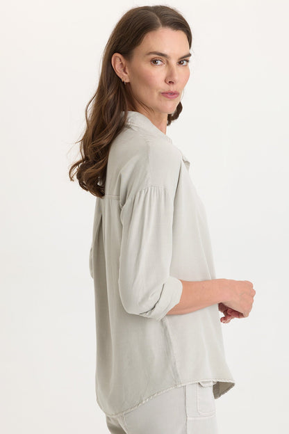 Dusten Lightweight Oversize Button-Up