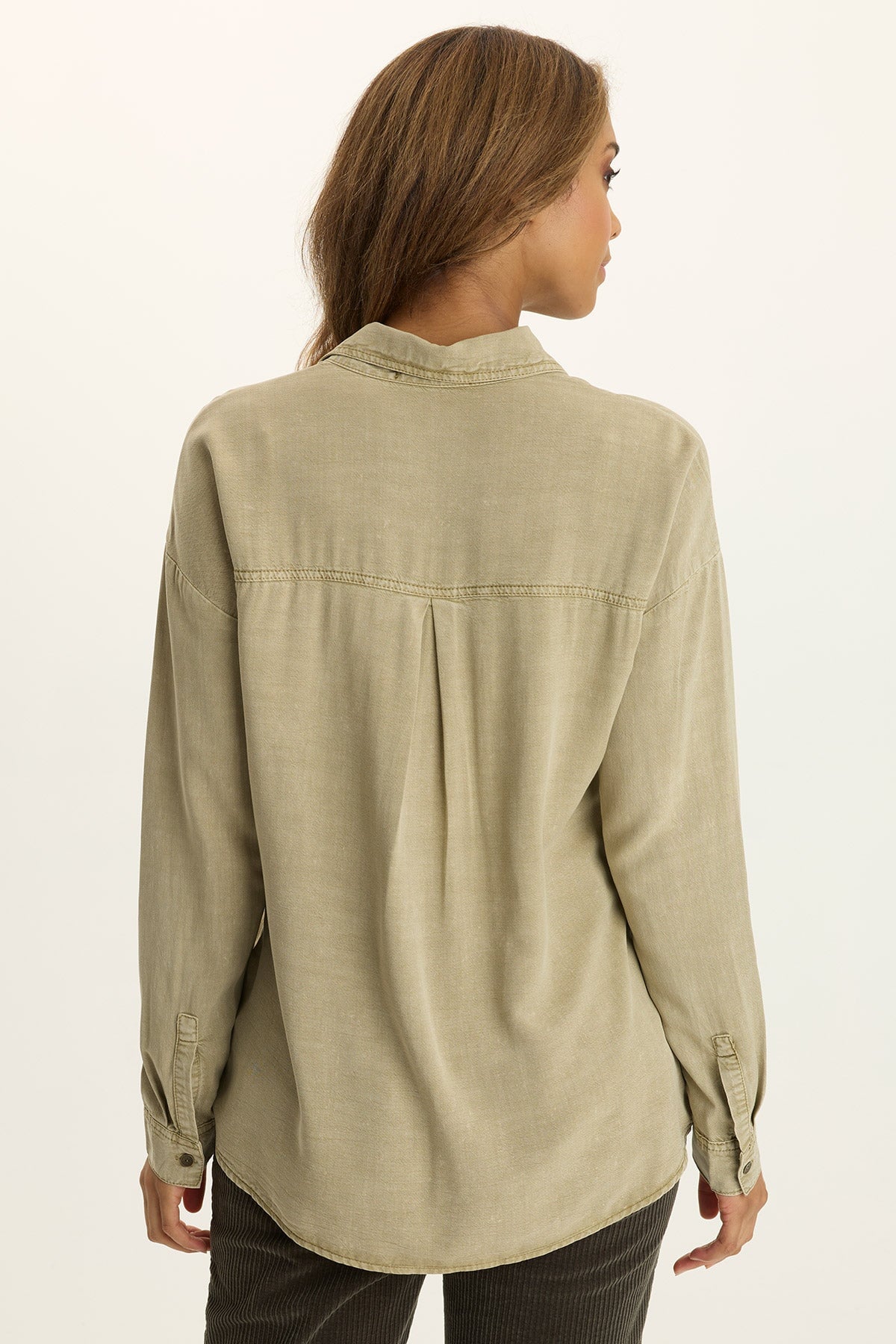 Dusten Lightweight Oversize Button-Up
