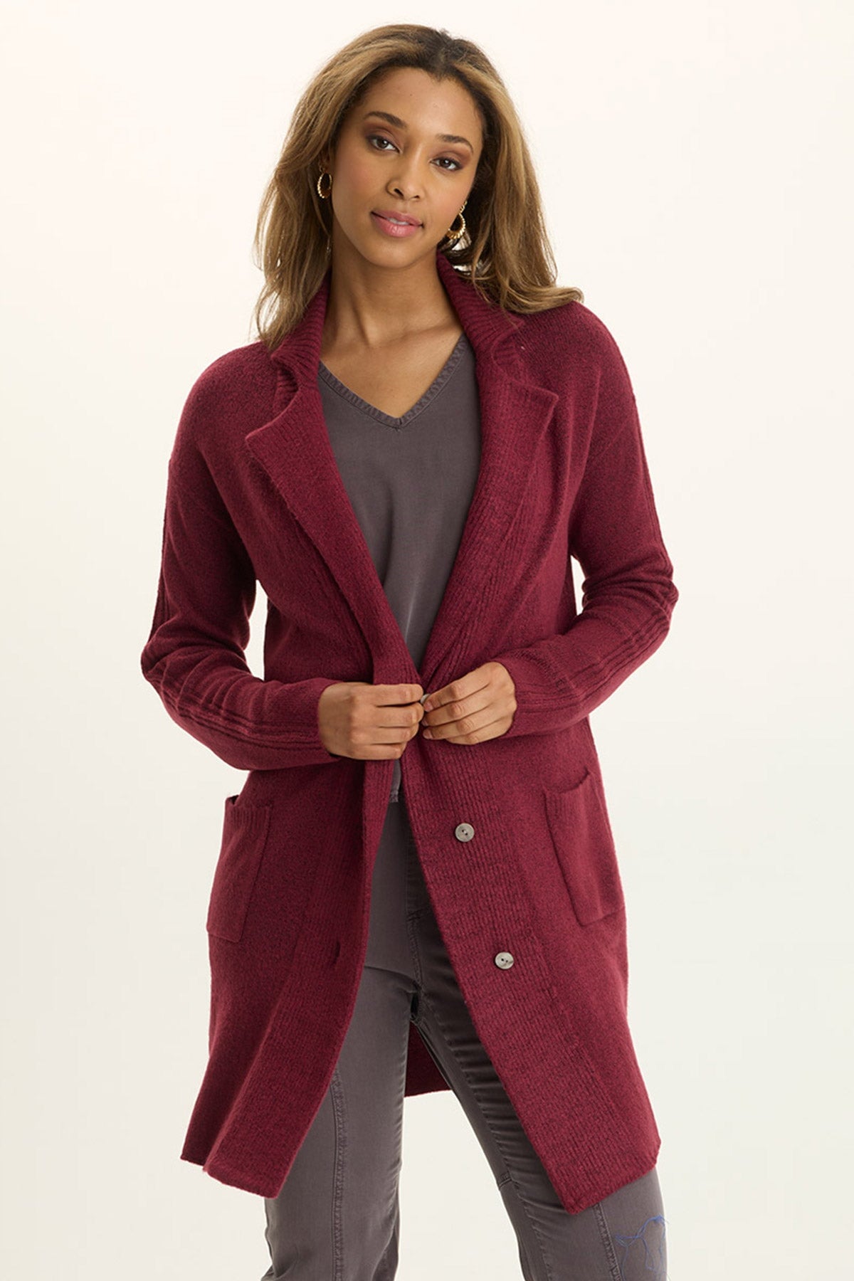 Pierson Longline Knit Cardigan
