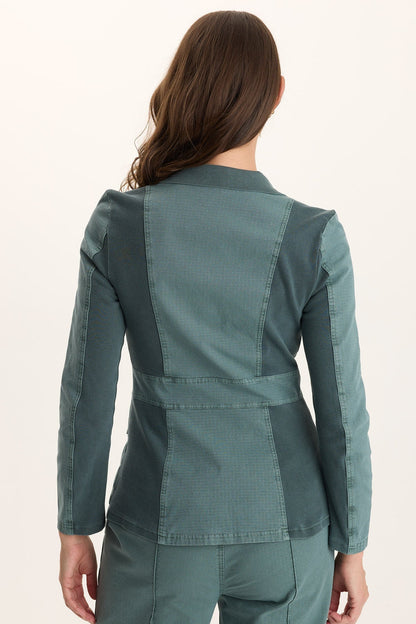 Lochlyn Structured Fitted Stretch Blazer Jacket