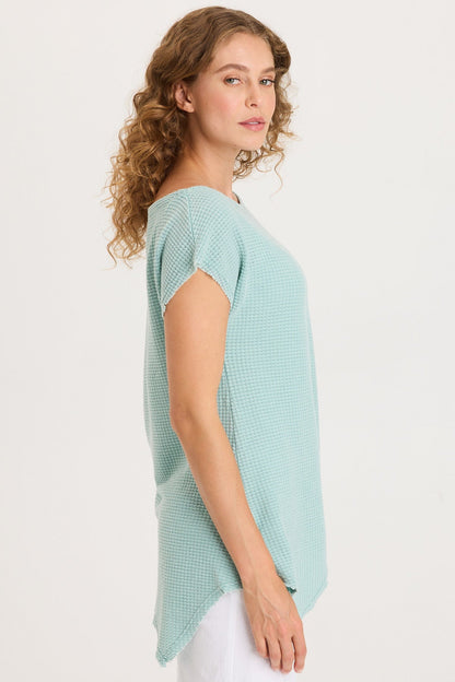 Imrie Off-Shoulder Asymmetrical Hem Top