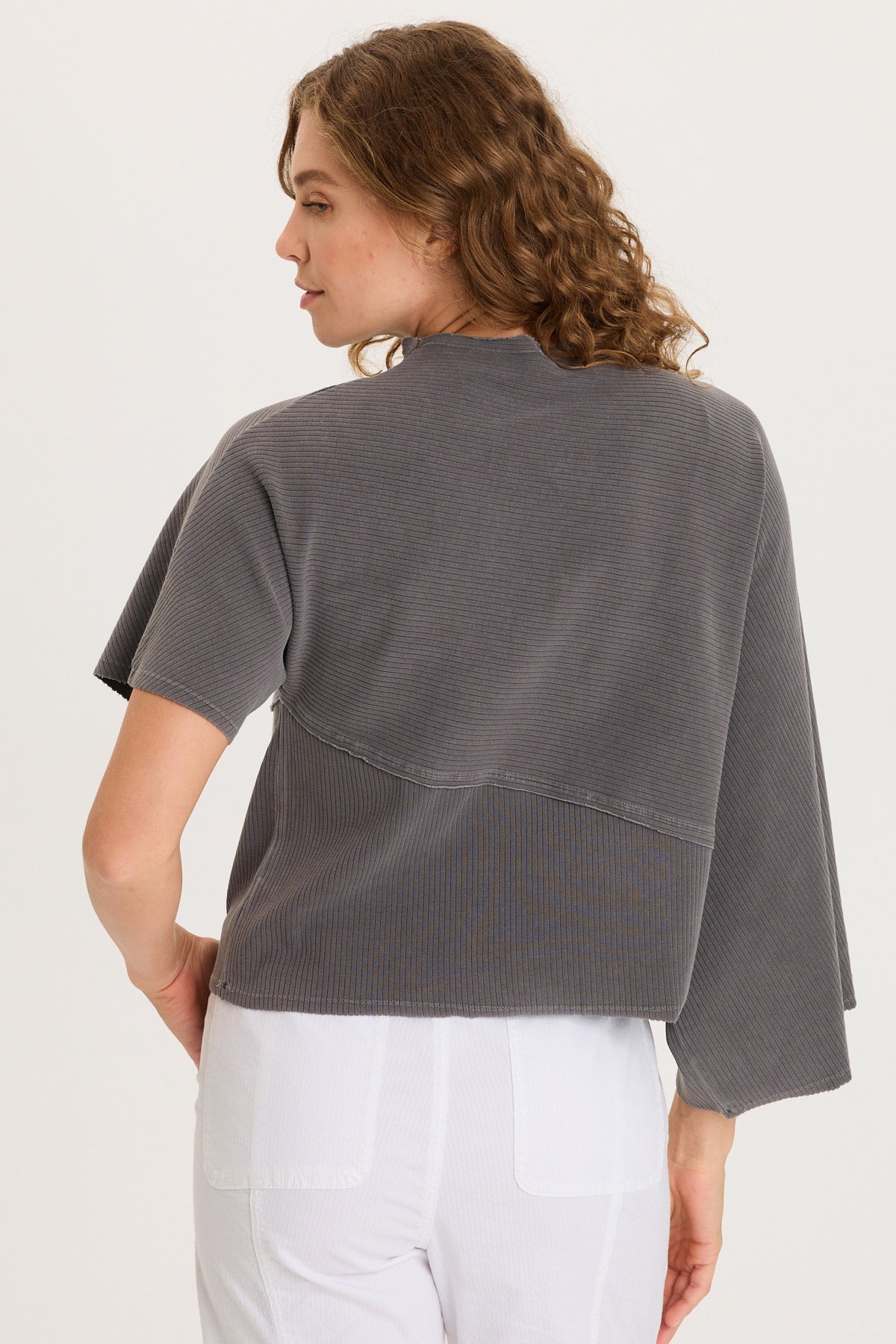 Gilchrist Asymmetrical Sleeve Top