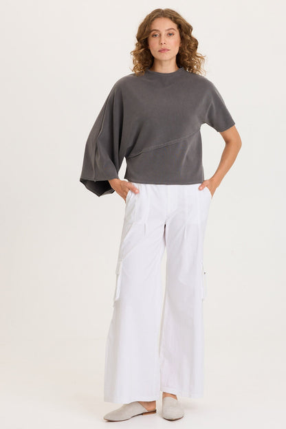Gilchrist Asymmetrical Sleeve Top