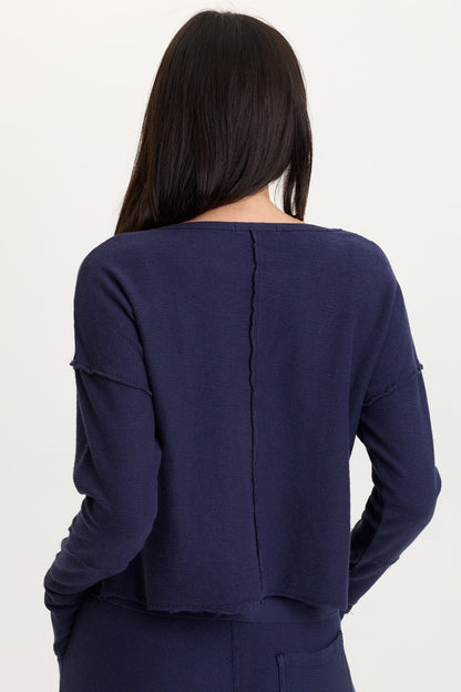 Annika Long Sleeve Boat Neck Top