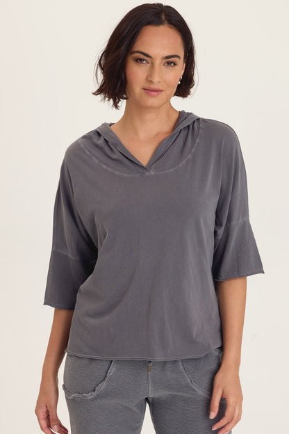 Coen Jersey Short-Sleeve Hooded Tee