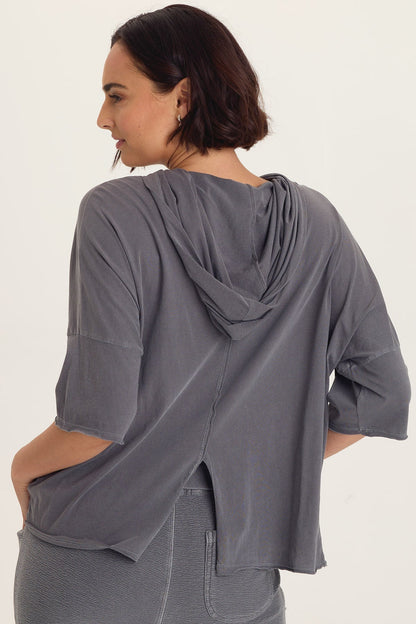 Coen Jersey Short-Sleeve Hooded Tee