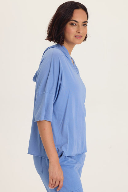Coen Jersey Short-Sleeve Hooded Tee
