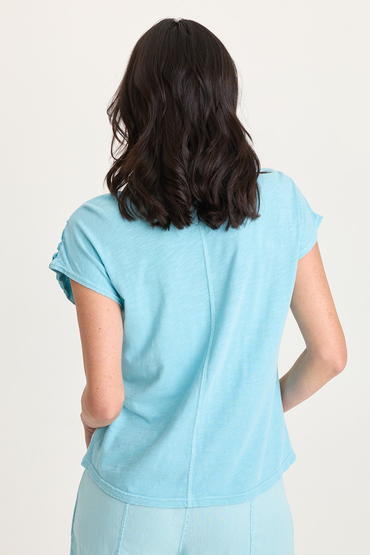 Nashir Crochet/Jersey Top