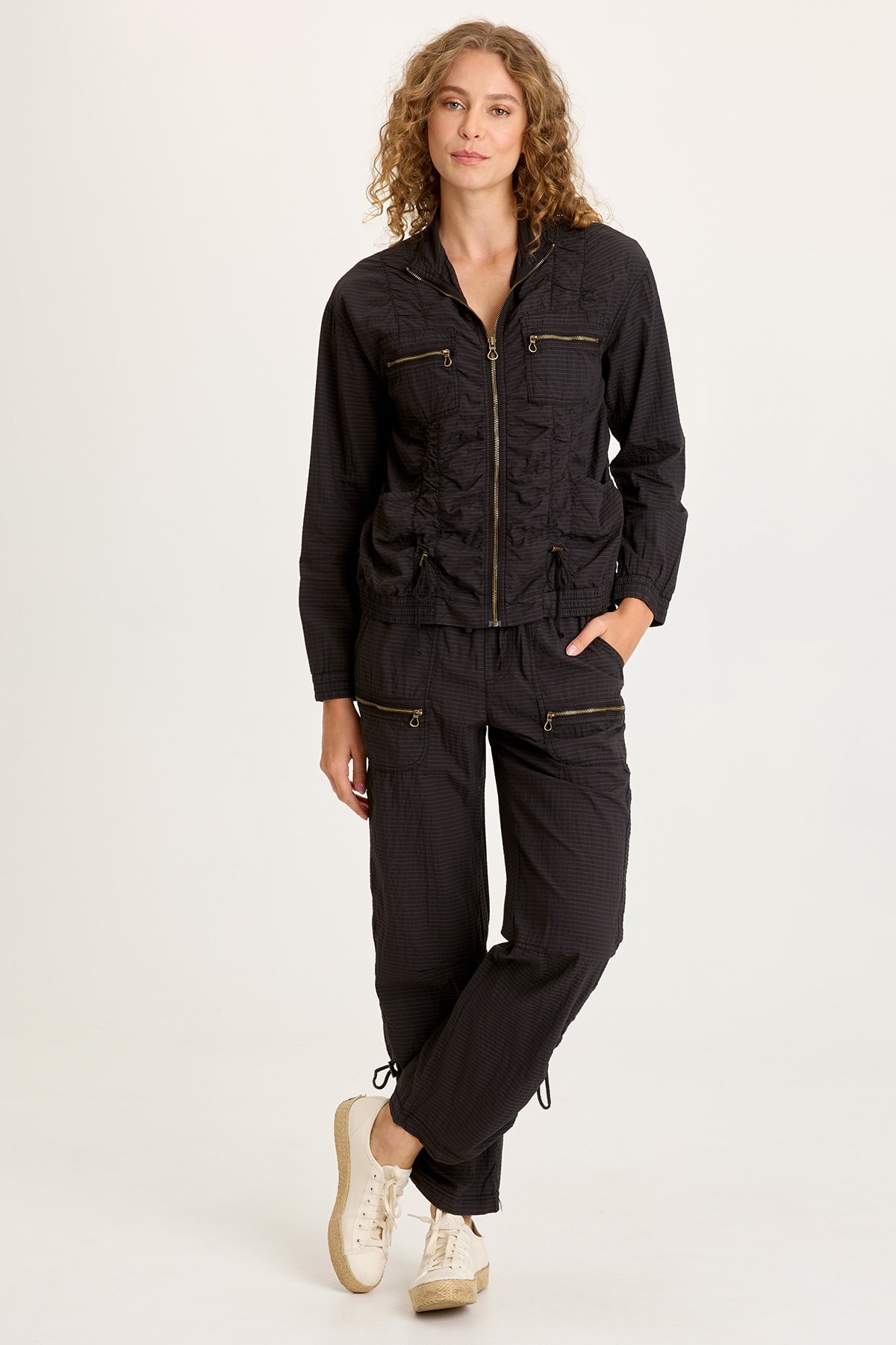 Trotter Textured Side Cinch Pant