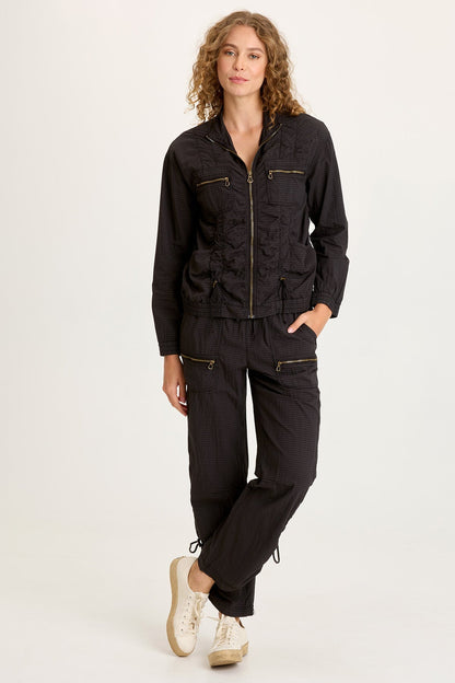 Trotter Textured Side Cinch Pant