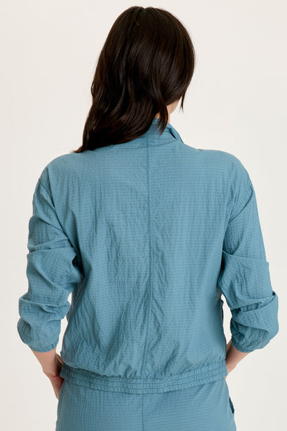 Amis Textured Cinchable Bomber