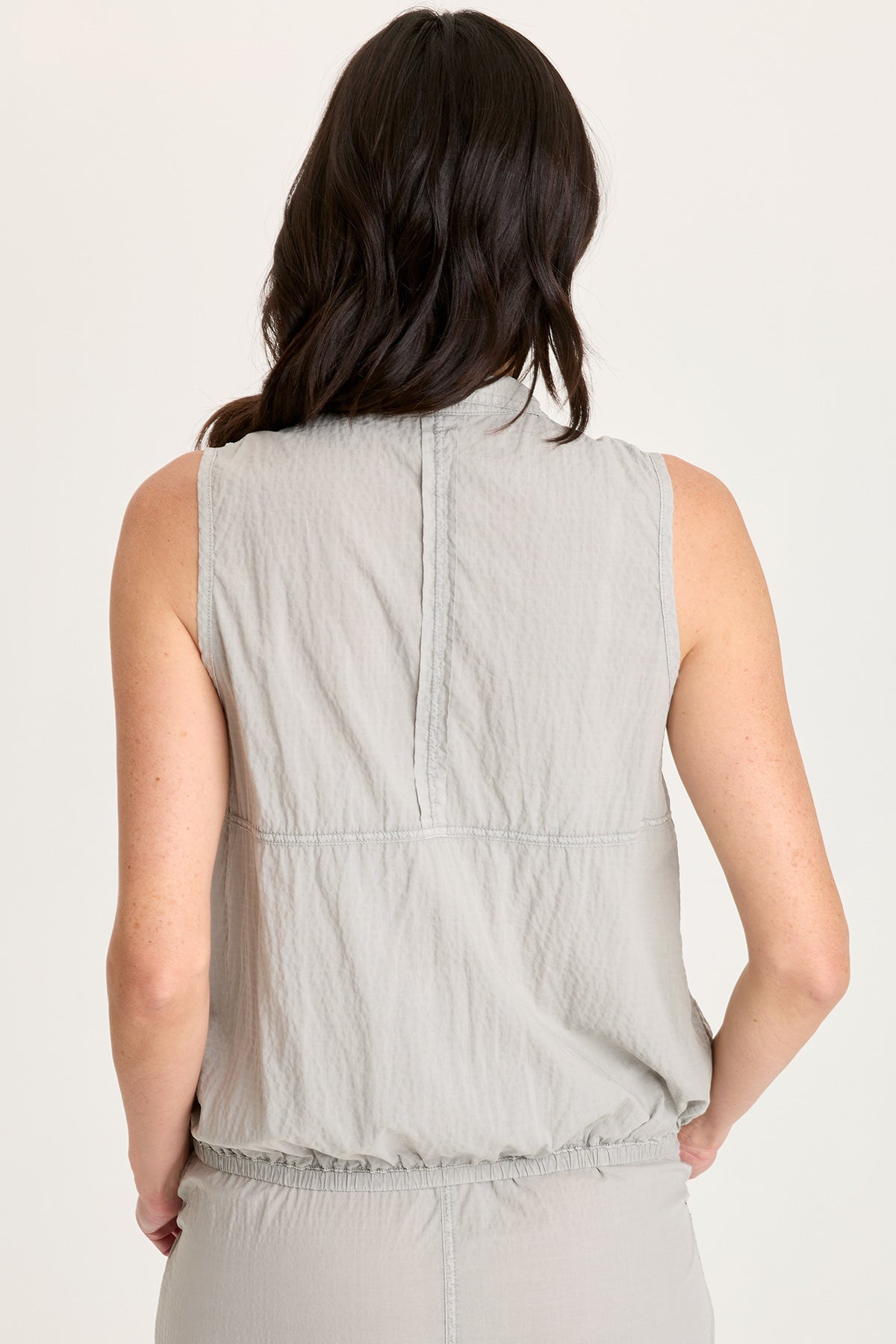 Tallis Textured Zip Front Vest