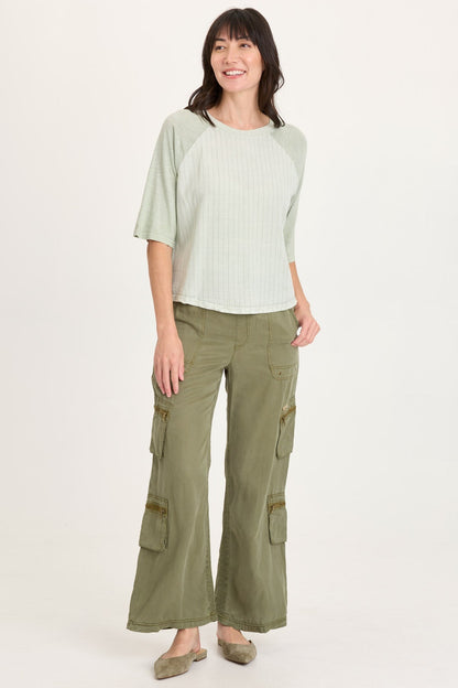 Britte Twill Multi-Pocket Cargo Pant