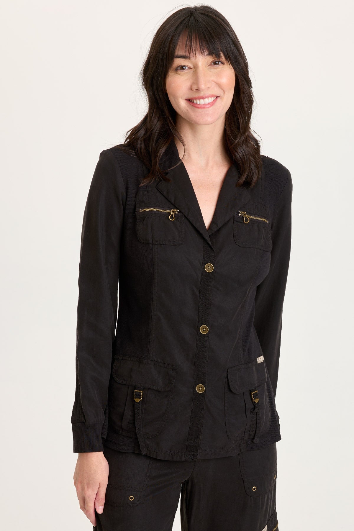 Maela Twill Relaxed Blazer
