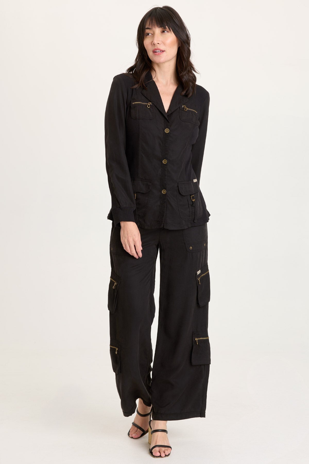 Maela Twill Relaxed Blazer