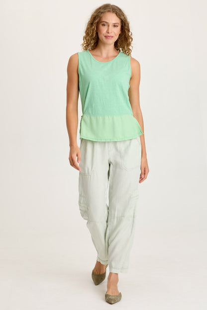 Enna Cinchable Twill Tank