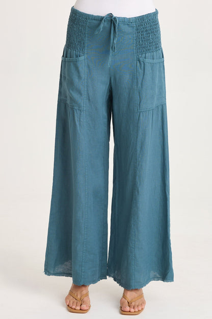 Coleson Linen Wide Leg Pant